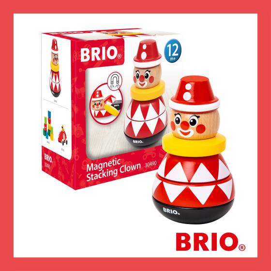 Magnetischer Stapelclown von BRIO